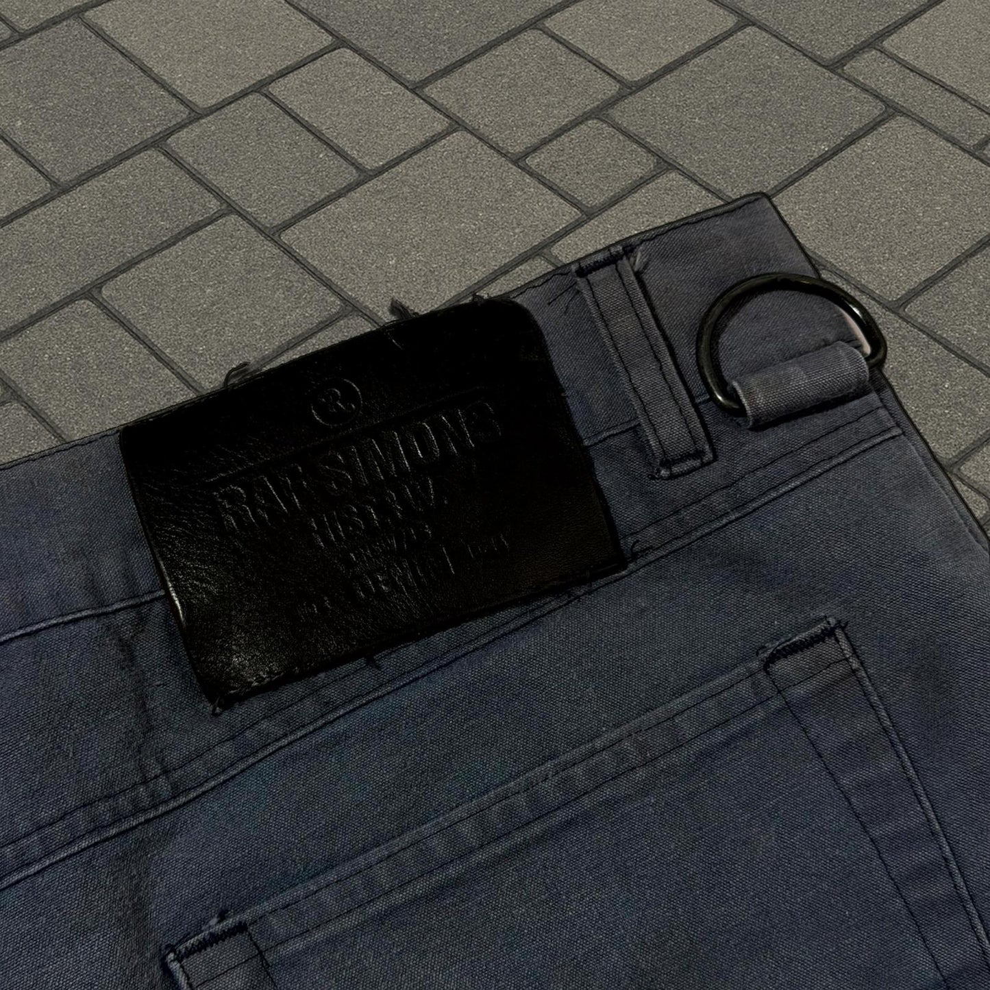 AW05 Raf Simons MA-1 Cargo Denim