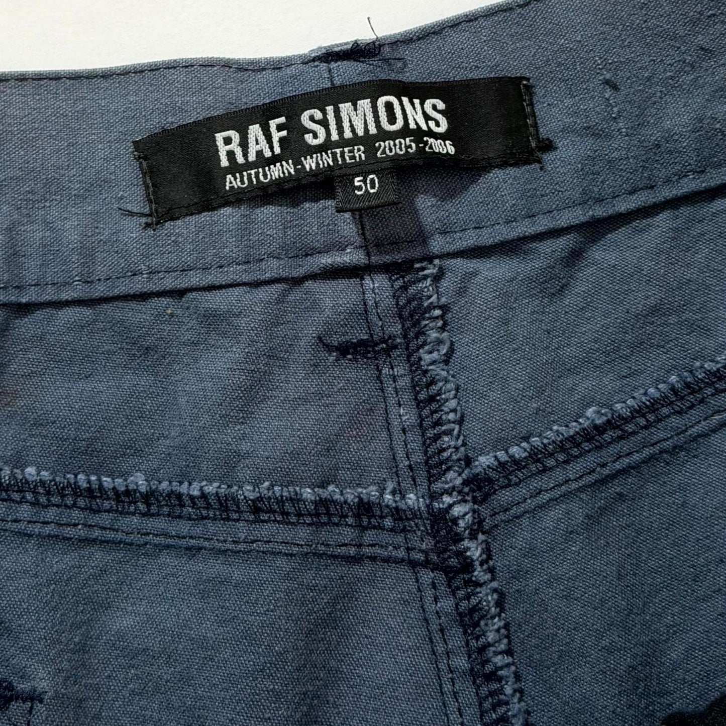 AW05 Raf Simons MA-1 Cargo Denim