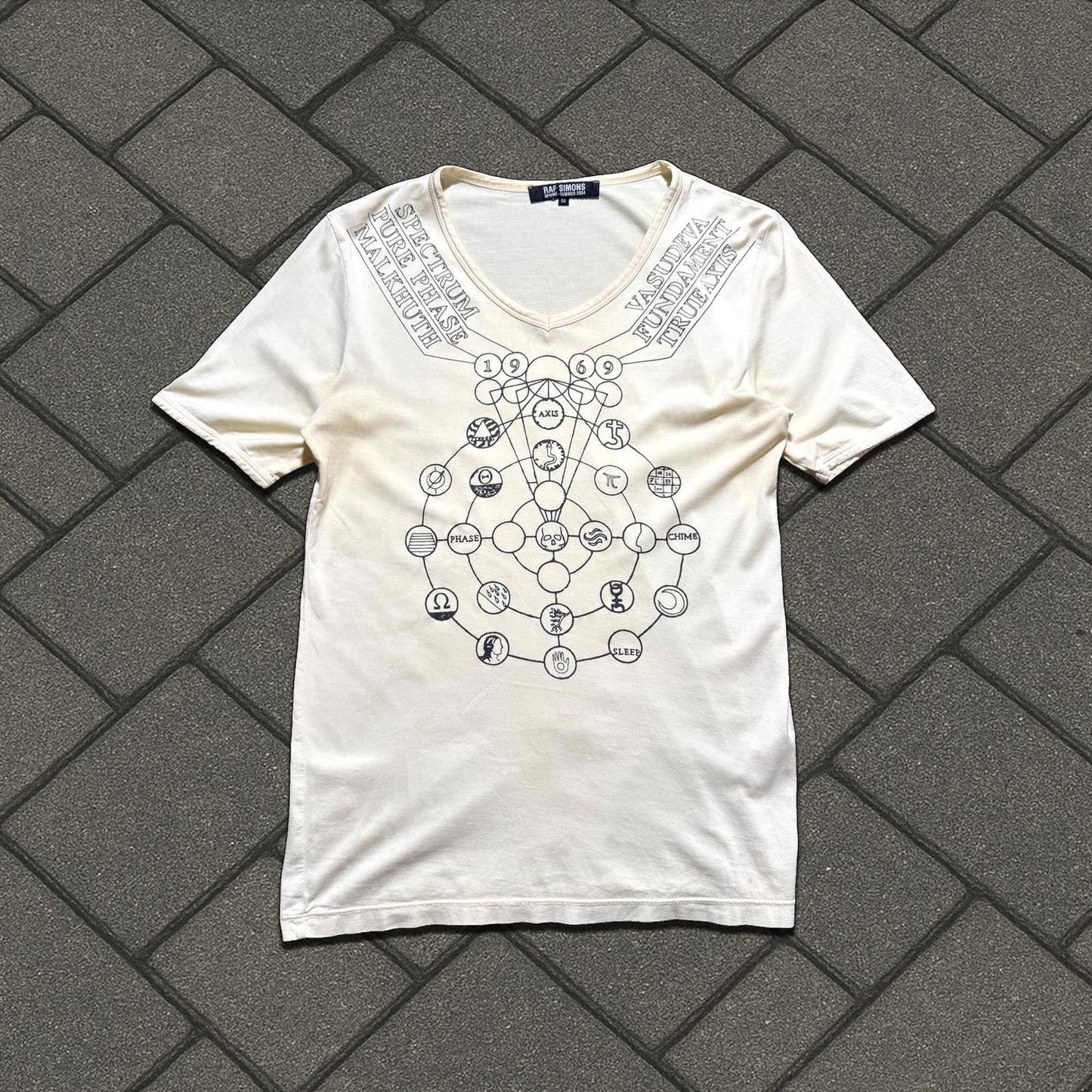 SS04 Raf Simons Ritual V Neck Shirt