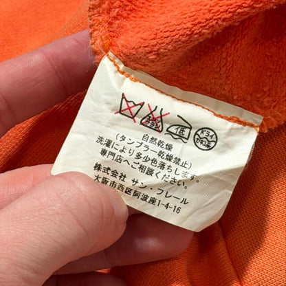 AW04 Raf Simons ‘Waves’ Orange Raglan Shirt