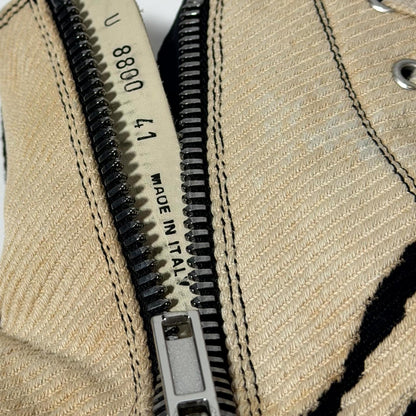 FW16 Rick Owens Vomit Corduroy Ramones