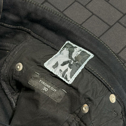 Rick Owens Slashed Detroit Cut Denim