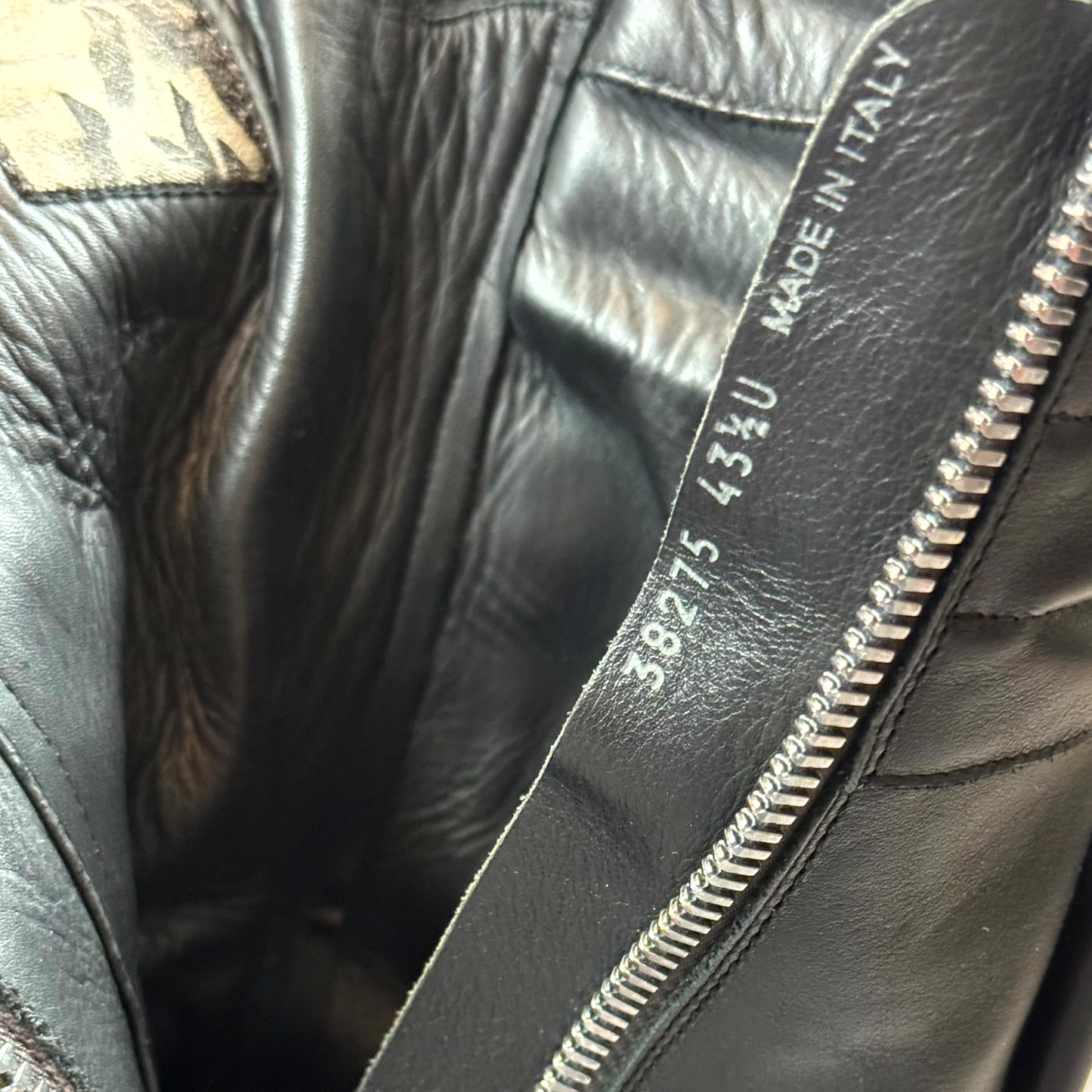 Rick Owens Leather High Cargo Basket