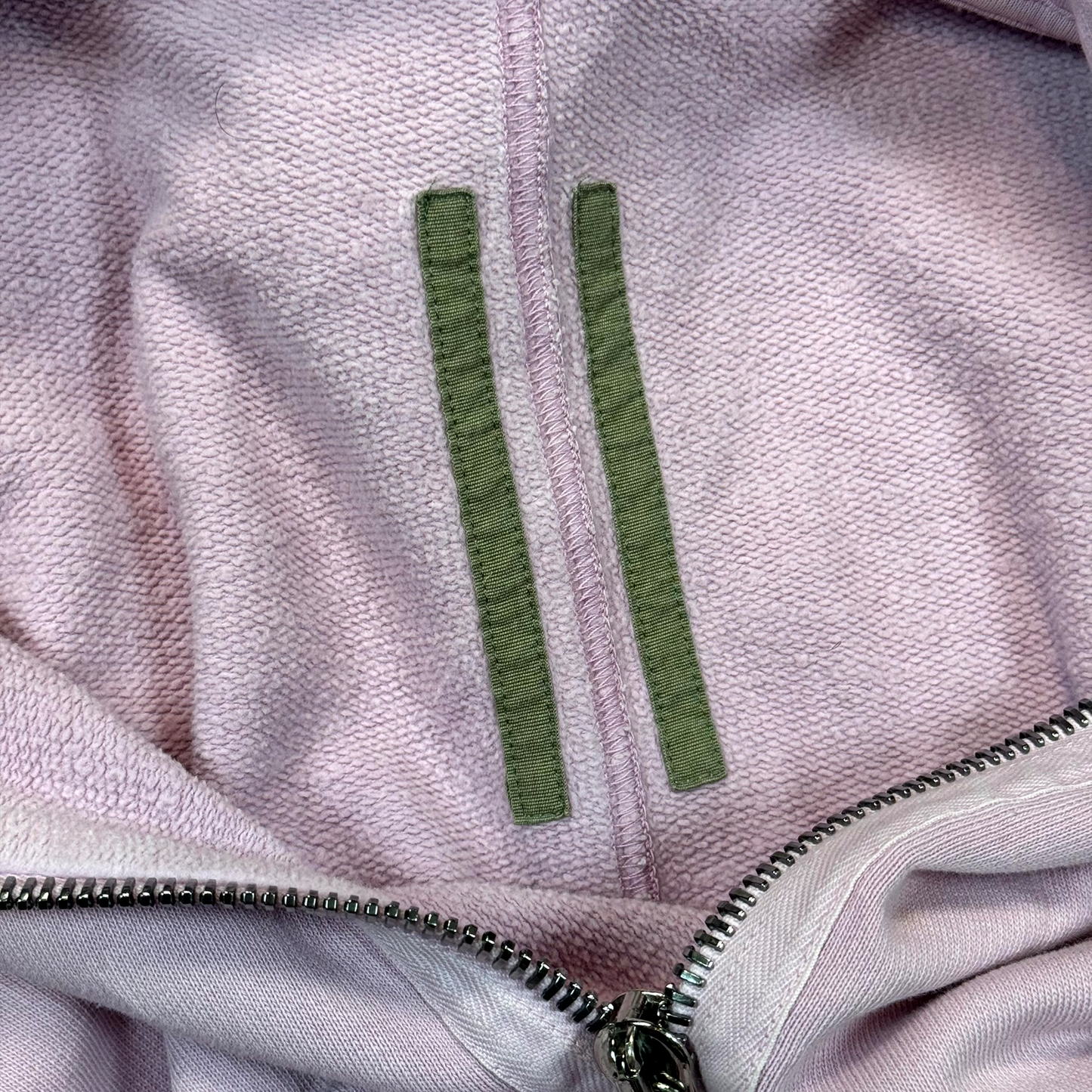 Rick Owens DRKSHDW Dirty Pink Gimp Hoodie