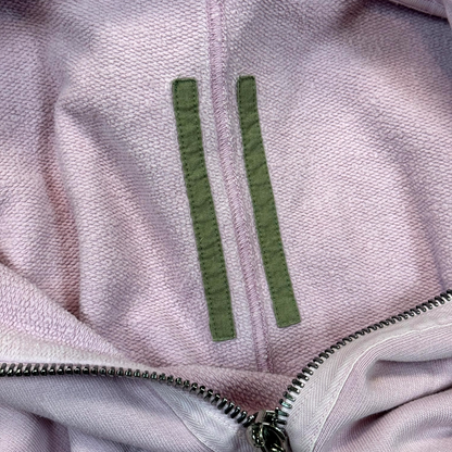 Rick Owens DRKSHDW Dirty Pink Gimp Hoodie
