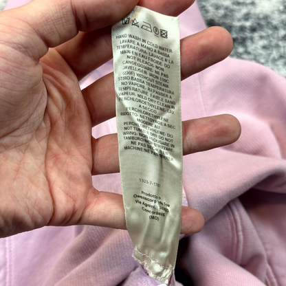 Rick Owens DRKSHDW Dirty Pink Gimp Hoodie