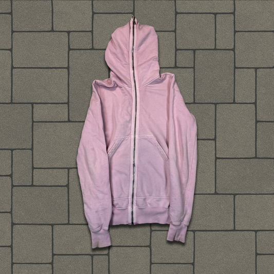 Rick Owens DRKSHDW Dirty Pink Gimp Hoodie