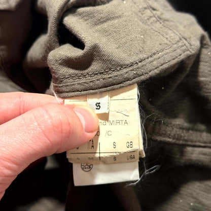 FW07 Rick Owens Brown Corduroy Trucker Jacket