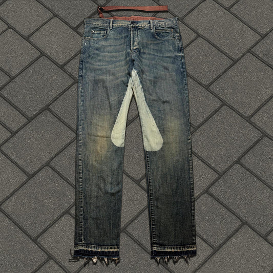 FW07 Rick Owens Biker Denim