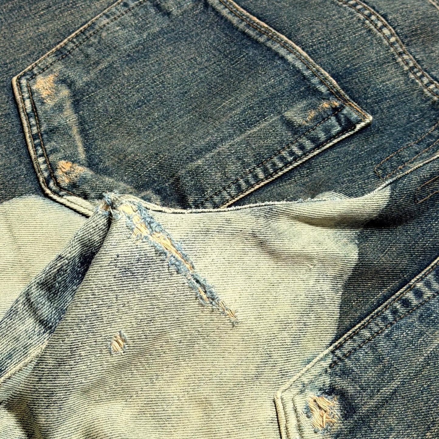 FW07 Rick Owens Biker Denim