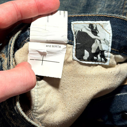 FW07 Rick Owens Biker Denim