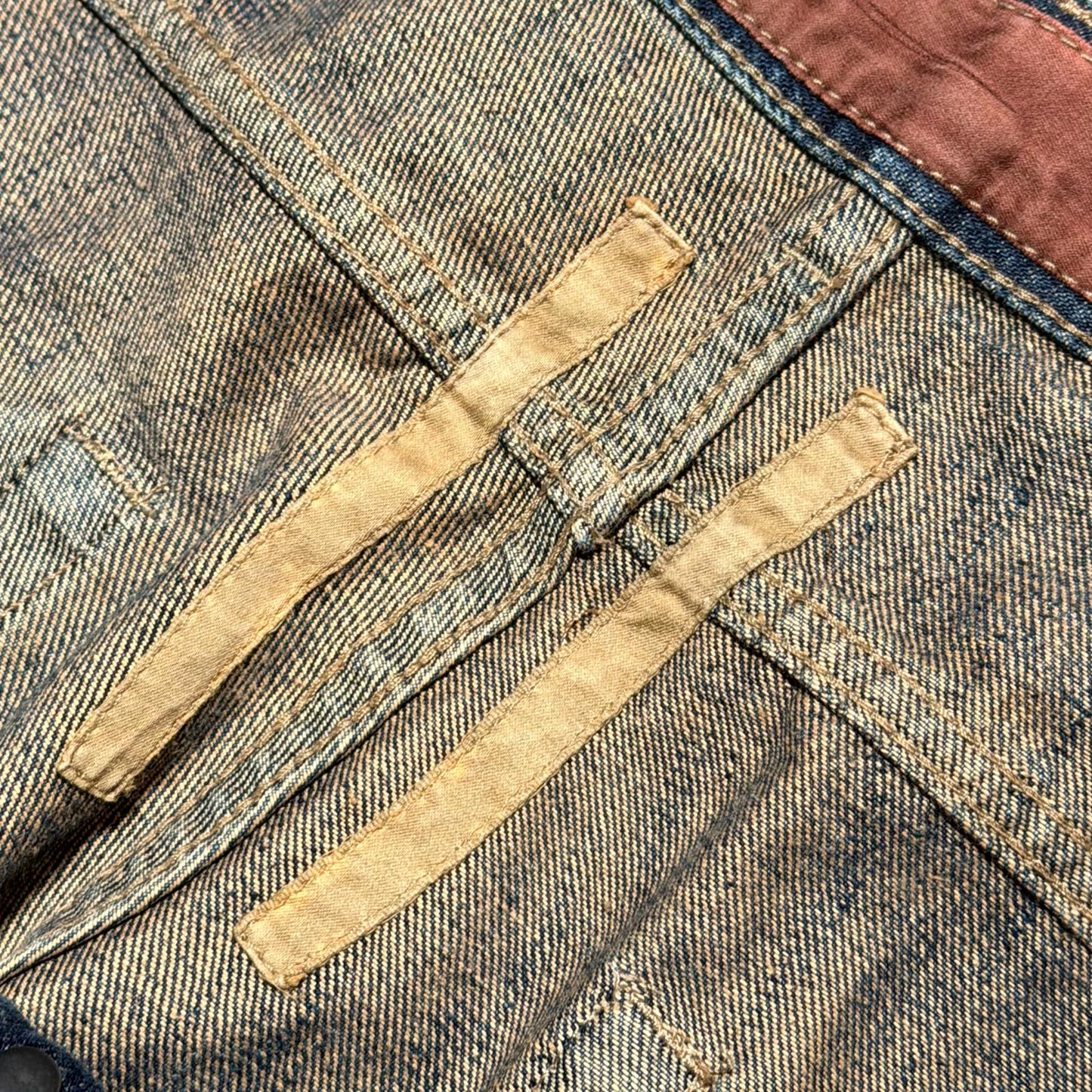 FW07 Rick Owens Biker Denim