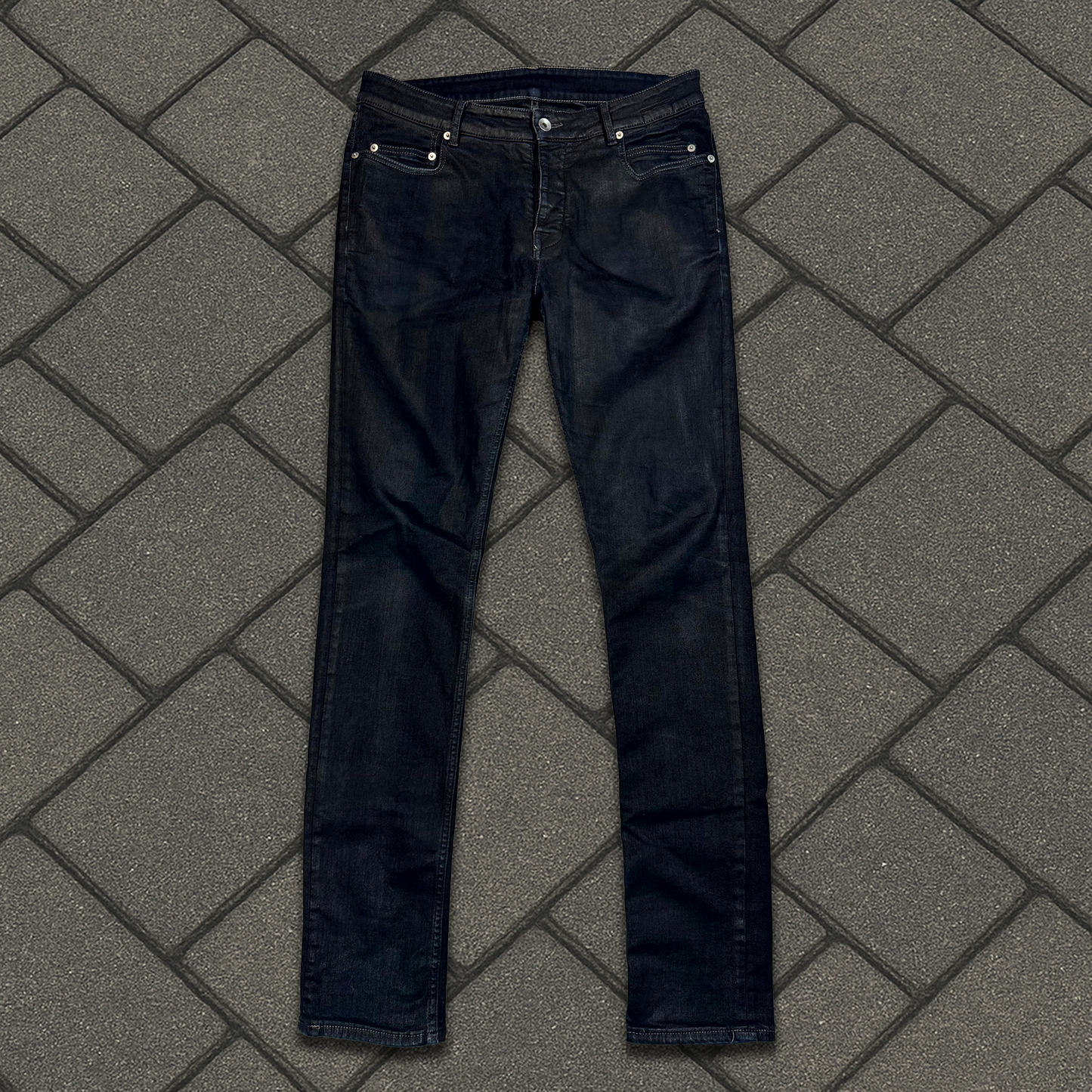 Rick Owens SBB Wax Tyrone Cut Denim