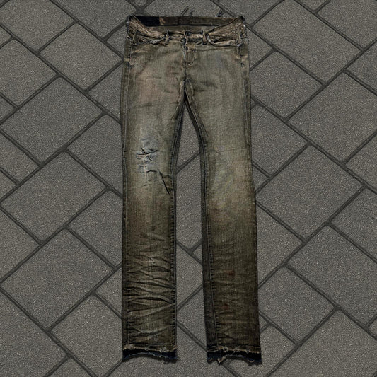 FW07 Rick Owens Dust Detroit Cut Denim