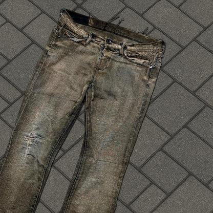 FW07 Rick Owens Dust Detroit Cut Denim