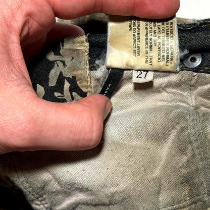 FW07 Rick Owens Dust Detroit Cut Denim