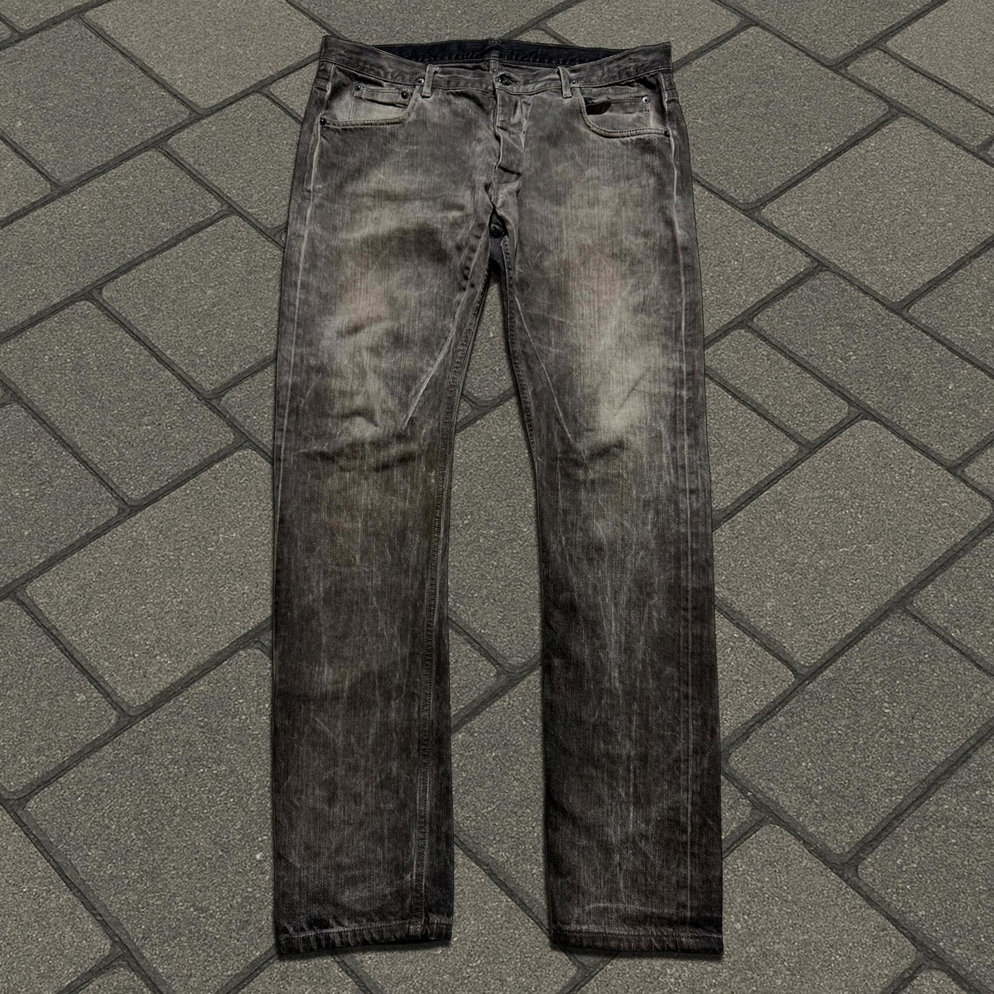 FW15 Rick Owens Detroit Cut Denim