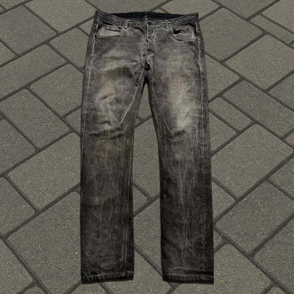 FW15 Rick Owens Detroit Cut Denim