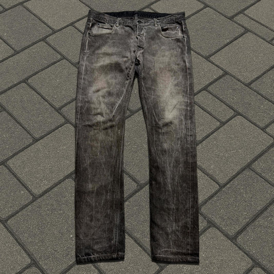 FW15 Rick Owens Detroit Cut Denim