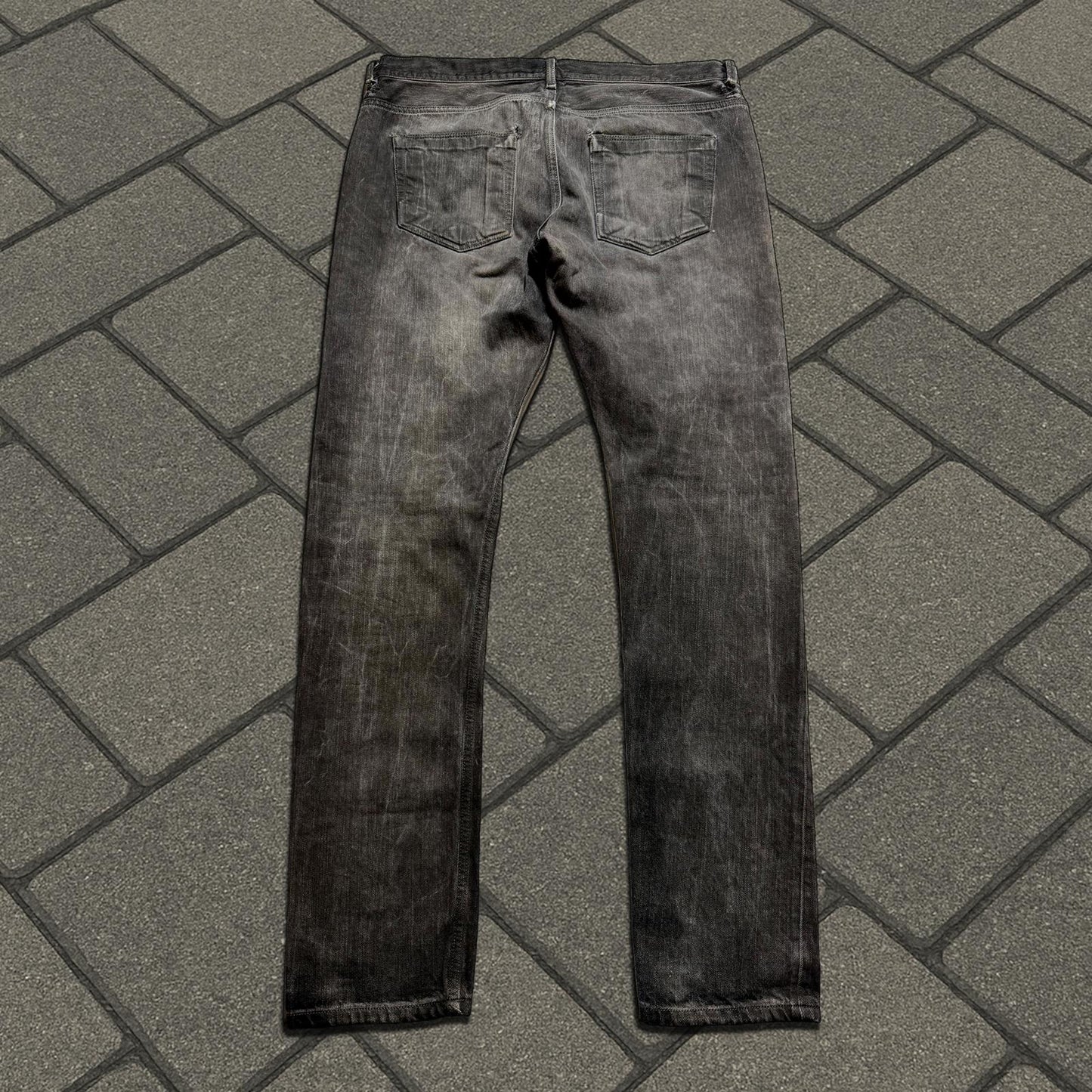 FW15 Rick Owens Detroit Cut Denim