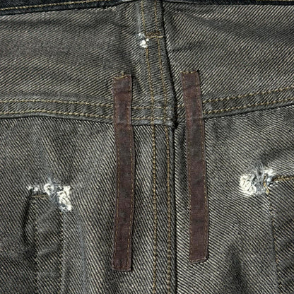 FW15 Rick Owens Detroit Cut Denim
