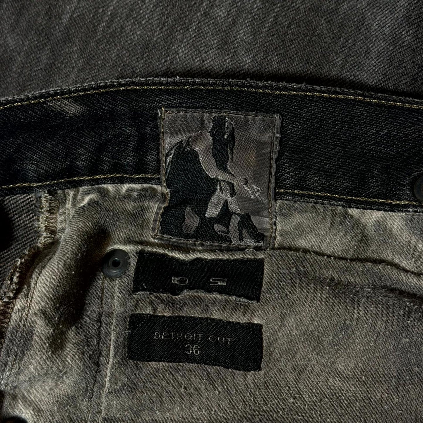 FW15 Rick Owens Detroit Cut Denim