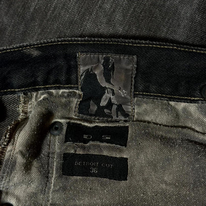 FW15 Rick Owens Detroit Cut Denim