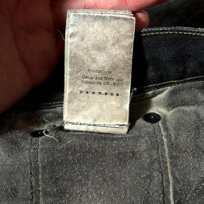 FW15 Rick Owens Detroit Cut Denim