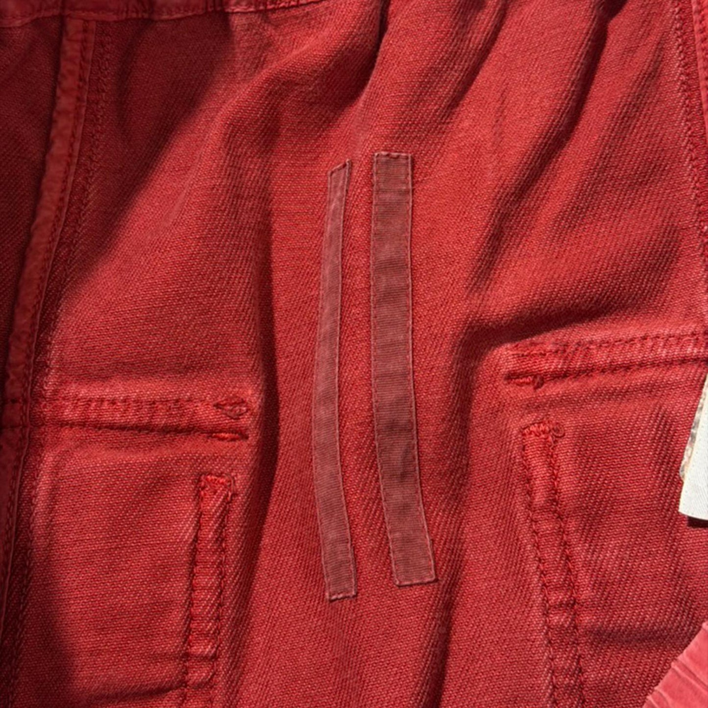 FW19 Rick Owens Cherry ‘Vomit’ Pod Shorts