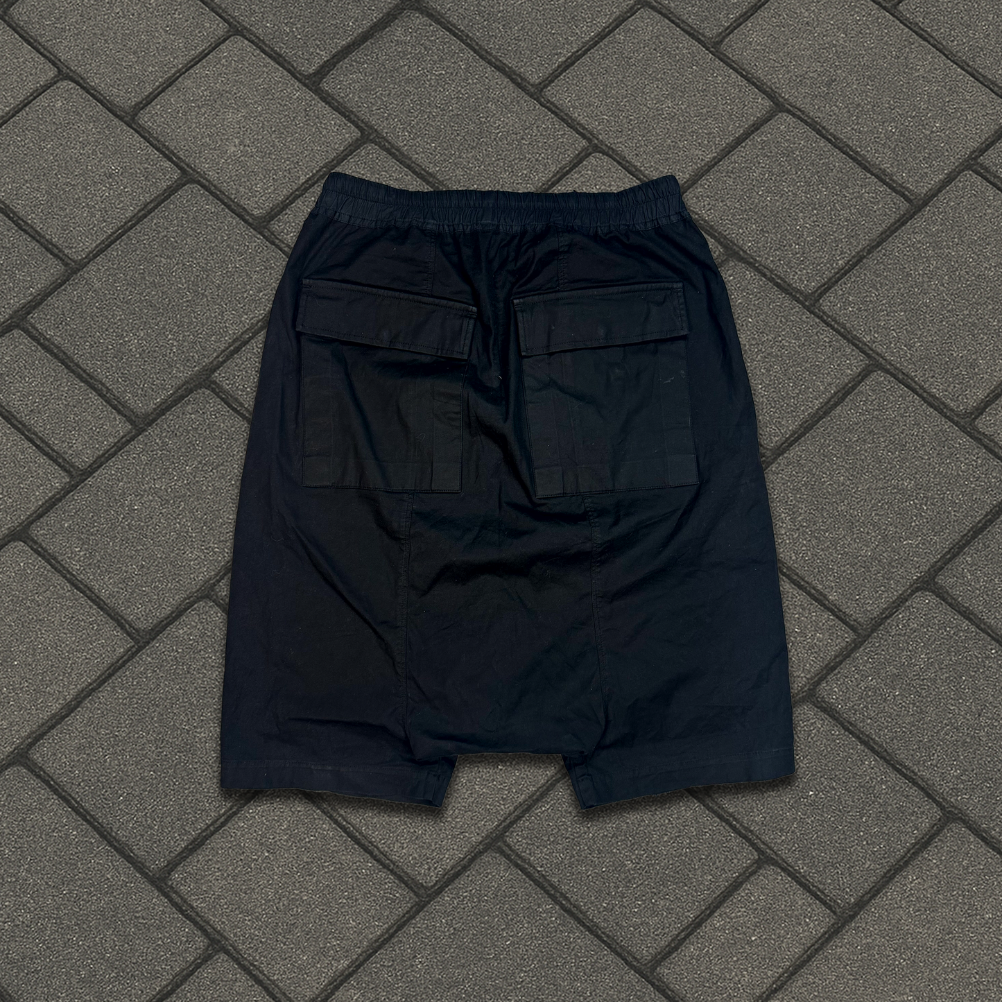 SS14 Rick Owens Drop Crotch Pod Shorts
