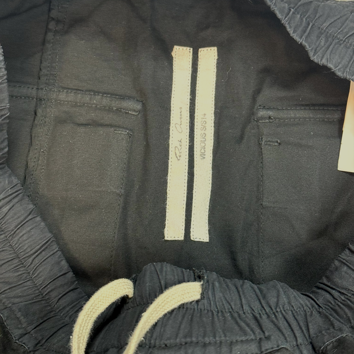 SS14 Rick Owens Drop Crotch Pod Shorts