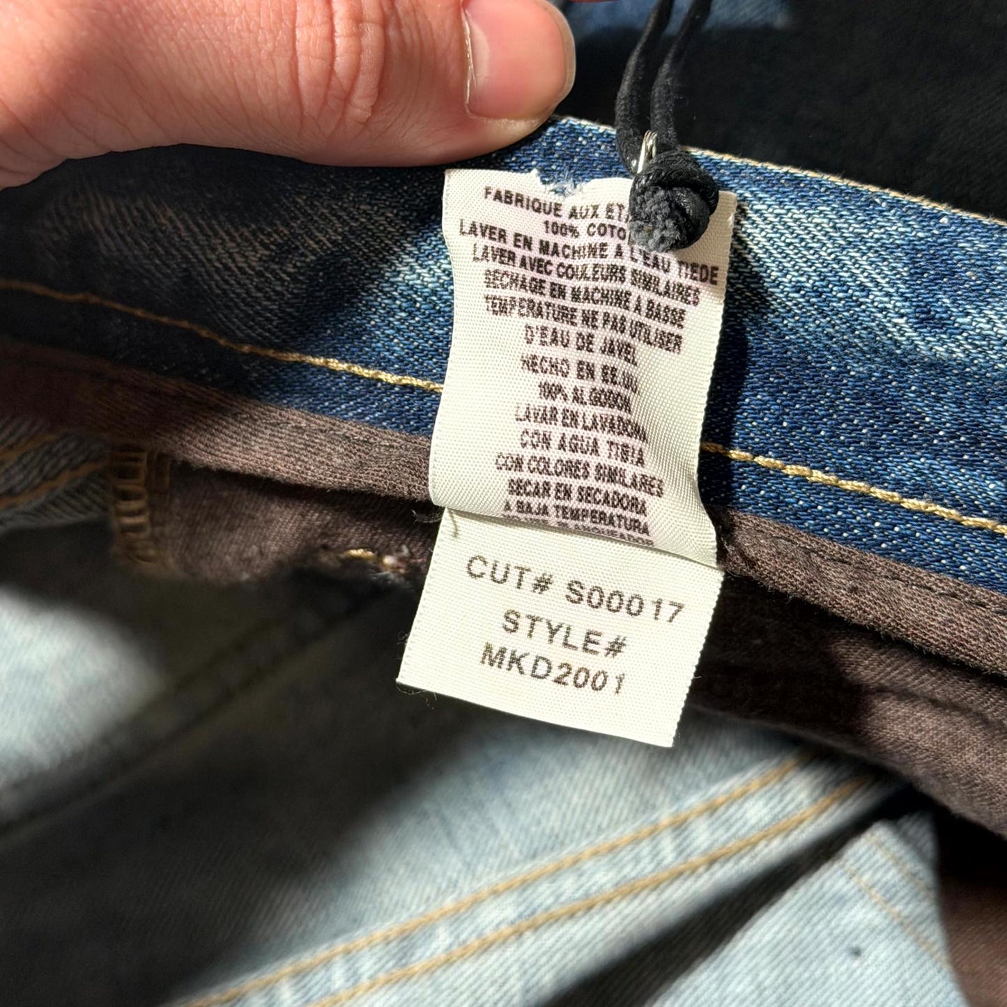 Rick Owens Slab Mudwash Denim