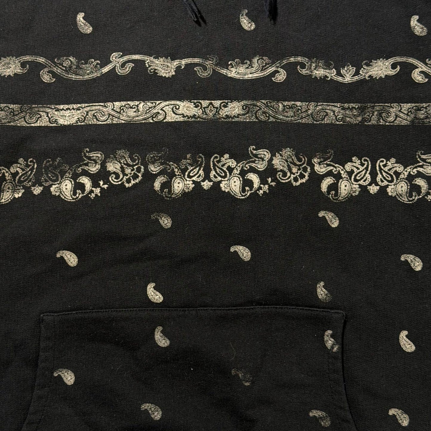 2018 Saint Laurent Paris ‘Paisley’ Hoodie
