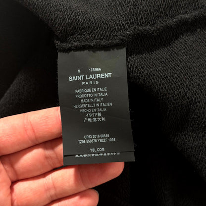 2018 Saint Laurent Paris ‘Paisley’ Hoodie