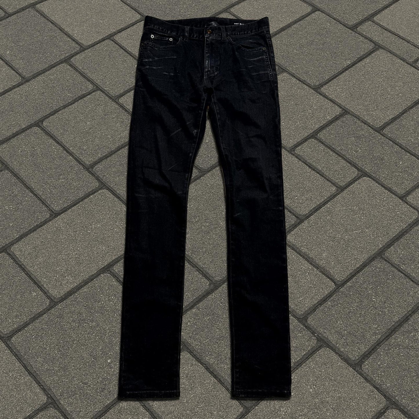 2020 Saint Laurent Paris Light Wax D02 Denim