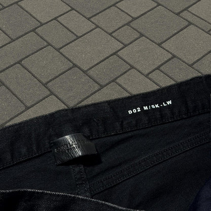 2020 Saint Laurent Paris Light Wax D02 Denim