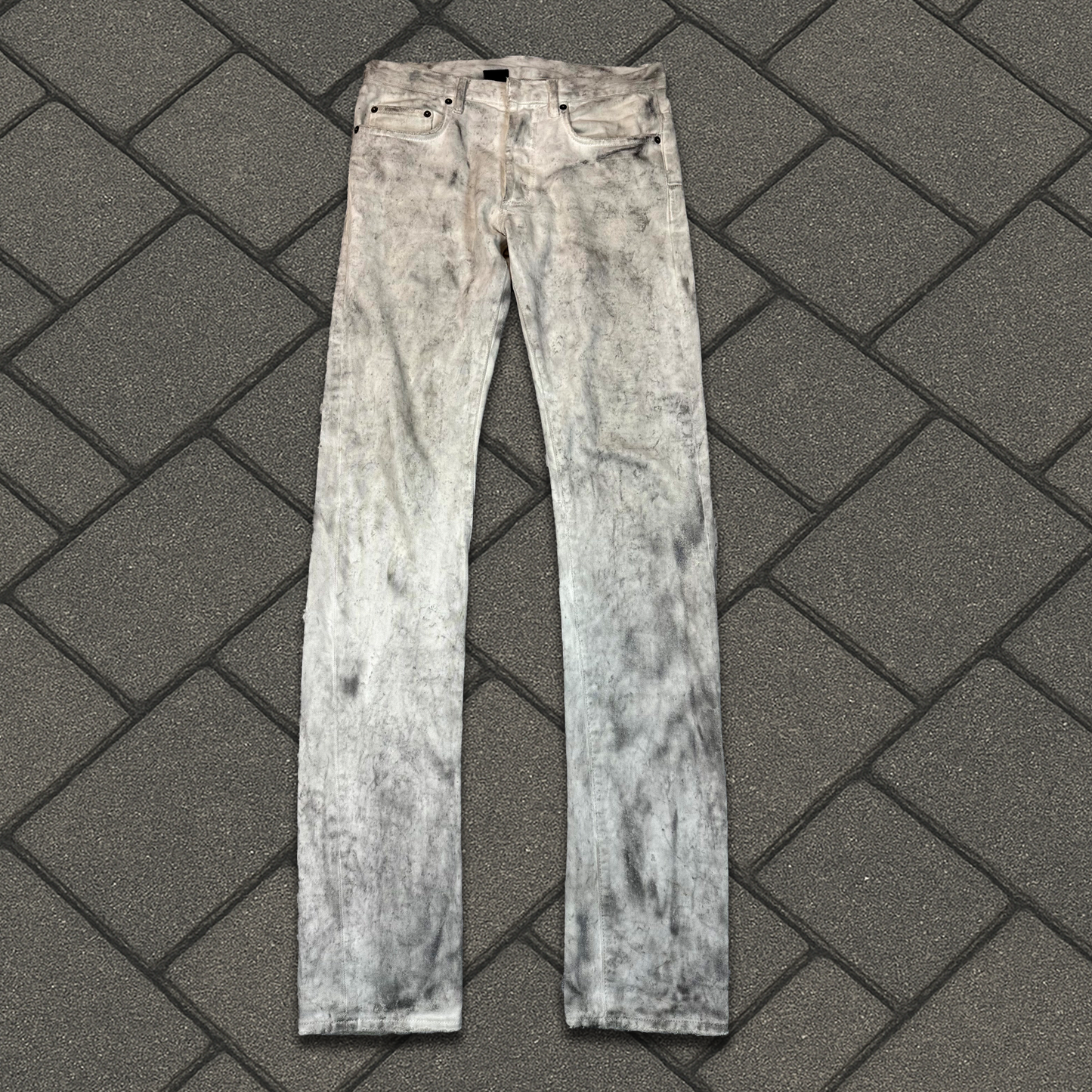 SS06 Dior Homme Dirty Snow Denim