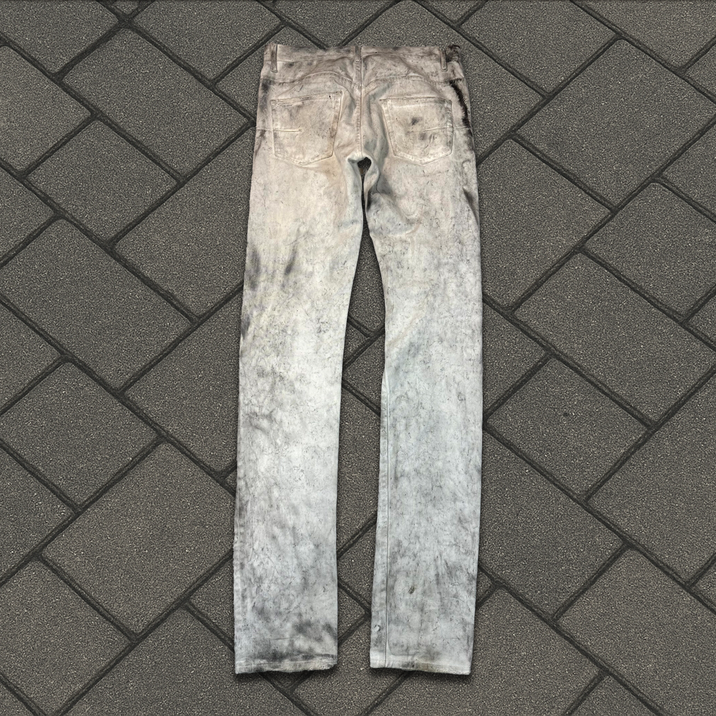SS06 Dior Homme Dirty Snow Denim