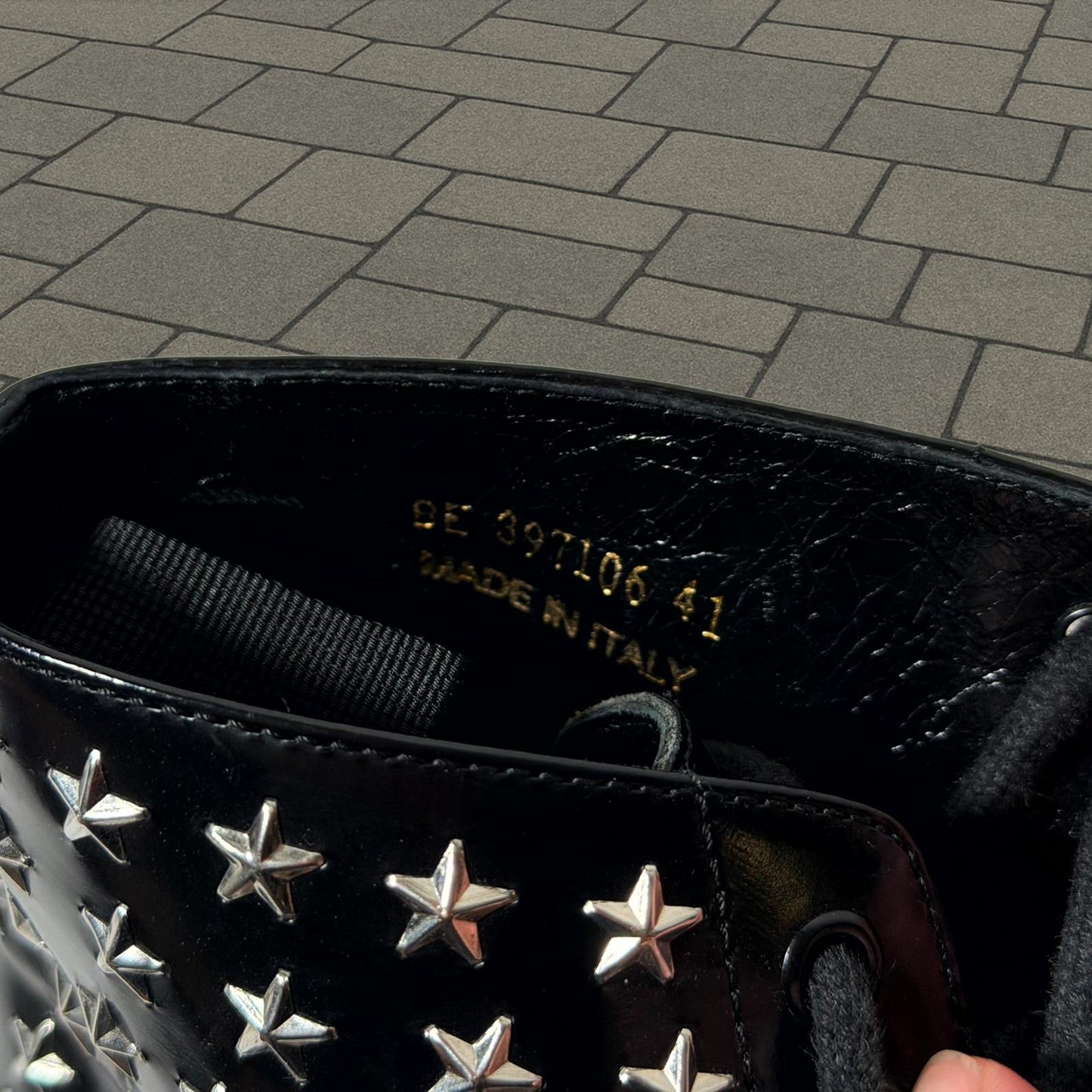 FW14 Saint Laurent Paris Star Boot