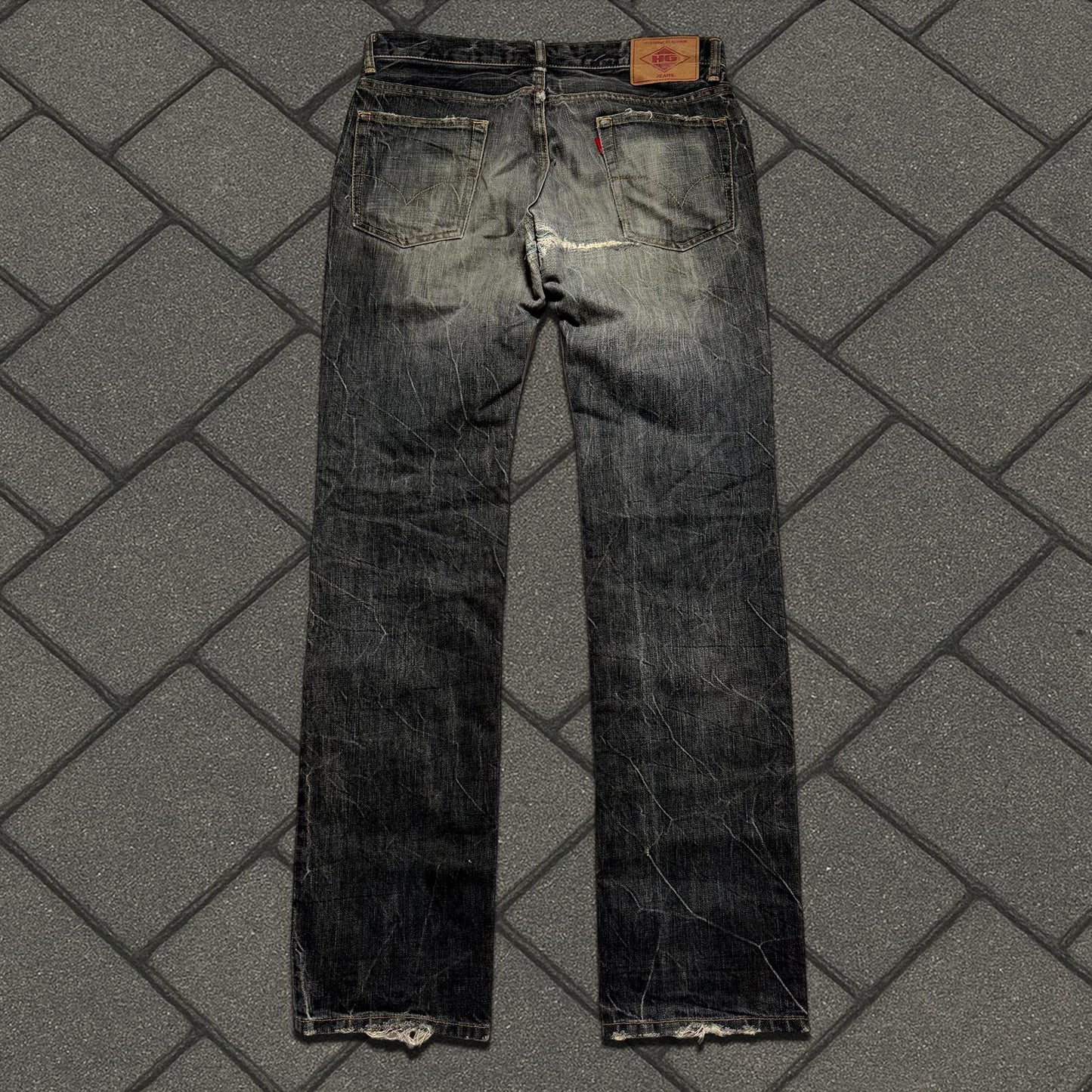 Hysteric Glamour Black Too Drunk To Fuck Denim