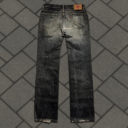 Hysteric Glamour Black Too Drunk To Fuck Denim