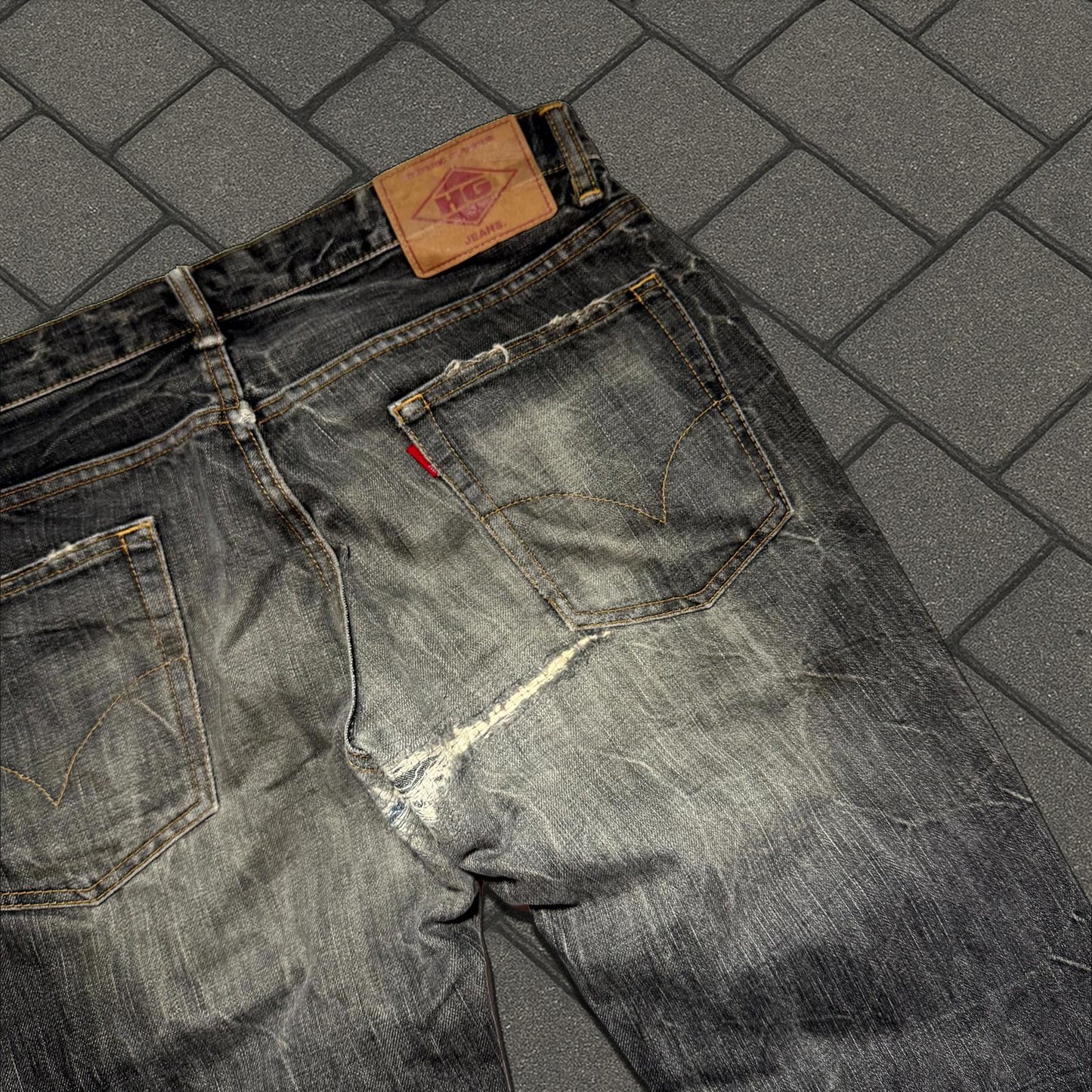 Hysteric Glamour Black Too Drunk To Fuck Denim