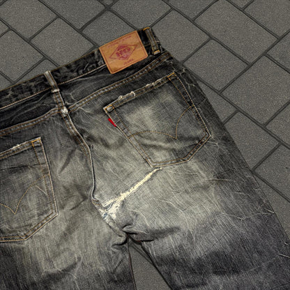 Hysteric Glamour Black Too Drunk To Fuck Denim