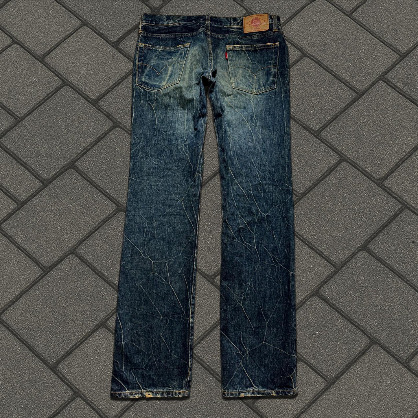 Hysteric Glamour Blue Too Drunk To Fuck Denim