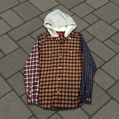 FW14 Supreme Hooded Flannel