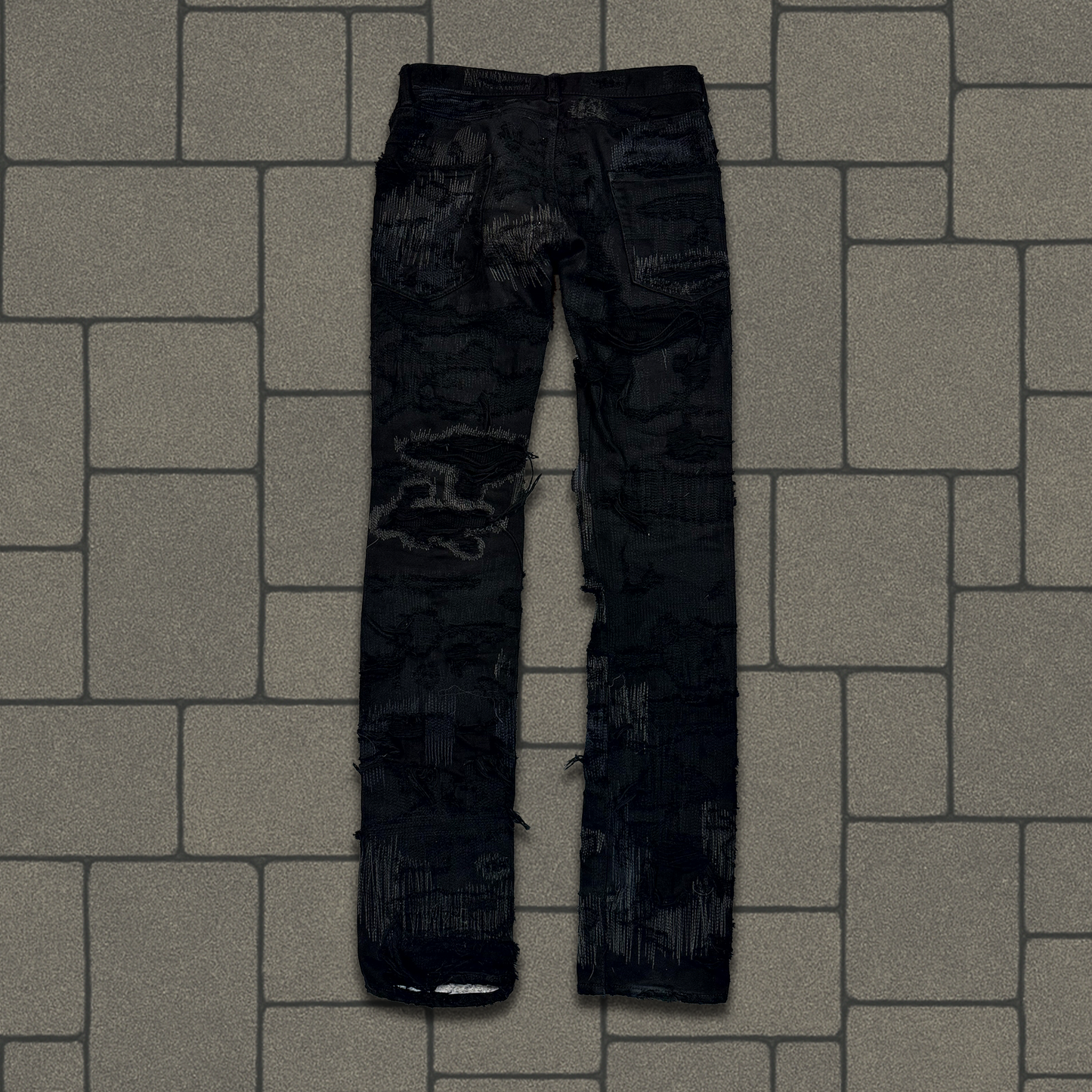 AW05 Undercover Black 85 Denim