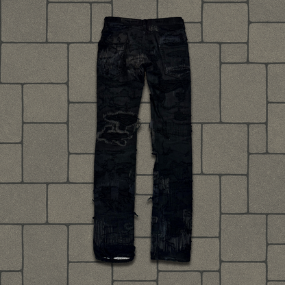 AW05 Undercover Black 85 Denim