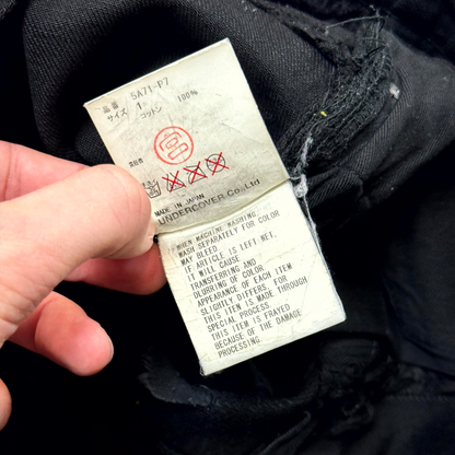 AW05 Undercover Black 85 Denim