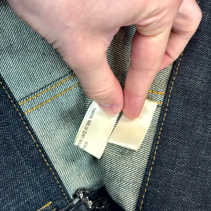 FW14 Saint Laurent Paris Sample Chain Denim Vest