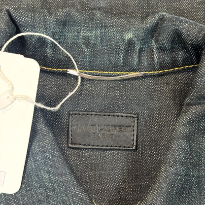 FW14 Saint Laurent Paris Sample Chain Denim Vest